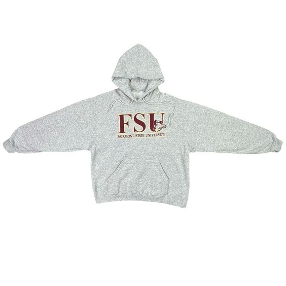 Vintage Fairmont State University Hoodie - Picture 3 of 5